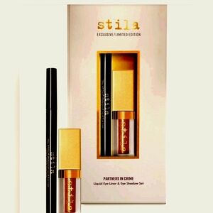2 PC STILA PARTNERS IN CRIME Liquid Eye Liner & Eye Shadow